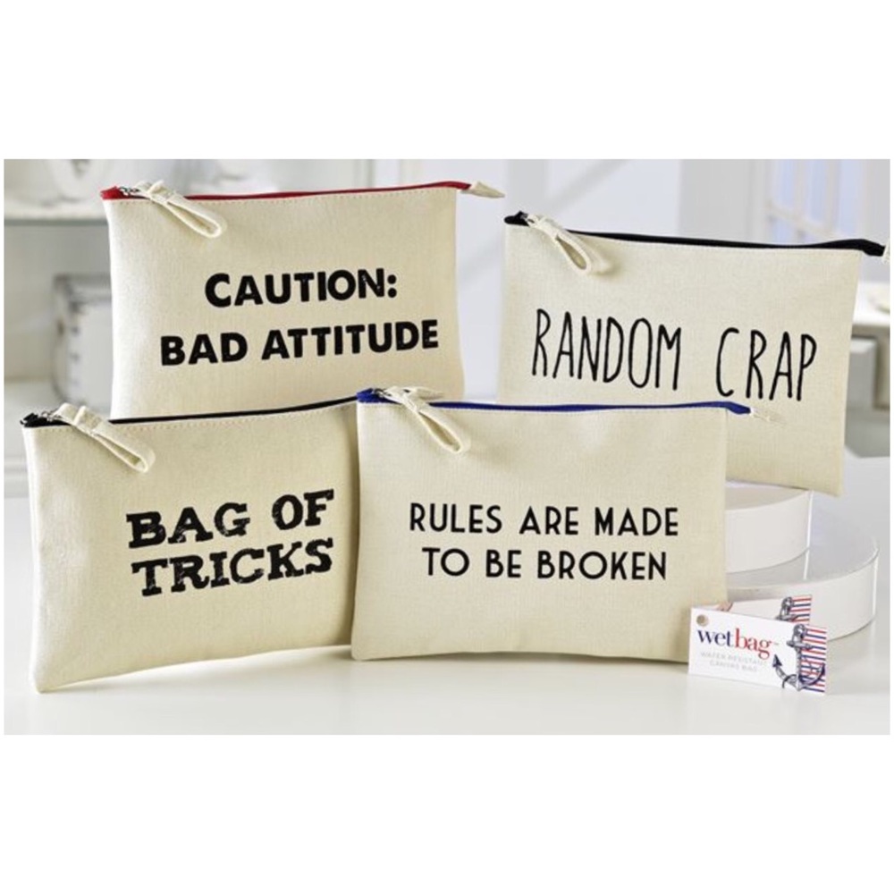 ❗️1 LEFT!  Canvas Water Resistant Wet Bag - Picture 3 of 4