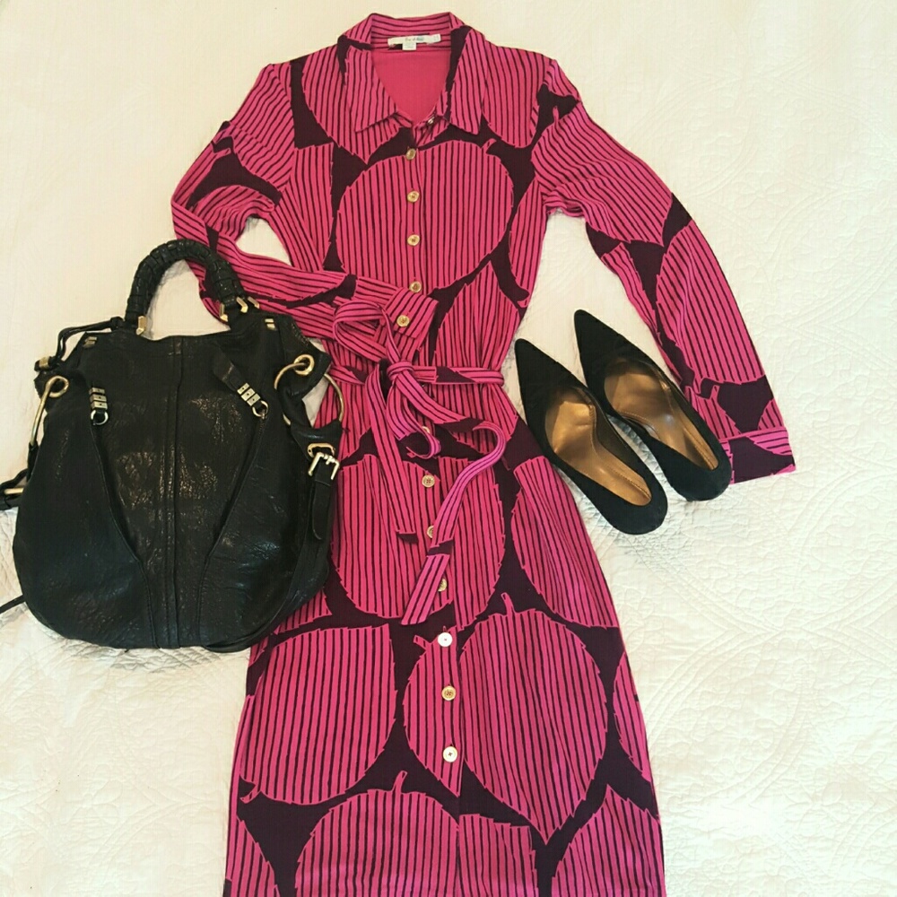 Boden Midi Button Down Dress