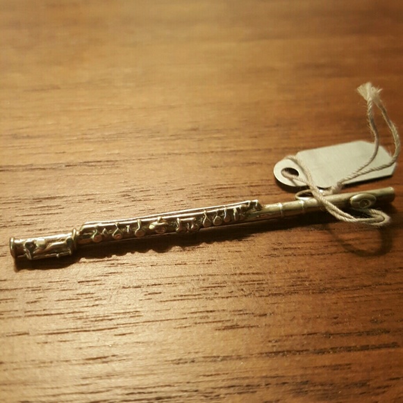 *RARE* 1970's-80's Vintage Sterling Flute Charm - Picture 4 of 4