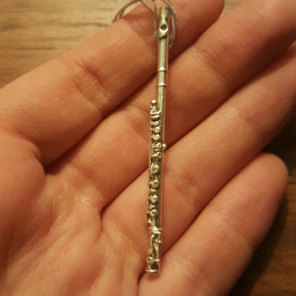 *RARE* 1970's-80's Vintage Sterling Flute Charm - Picture 3 of 4