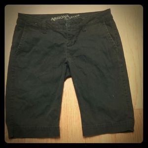 Black Bermuda shorts
