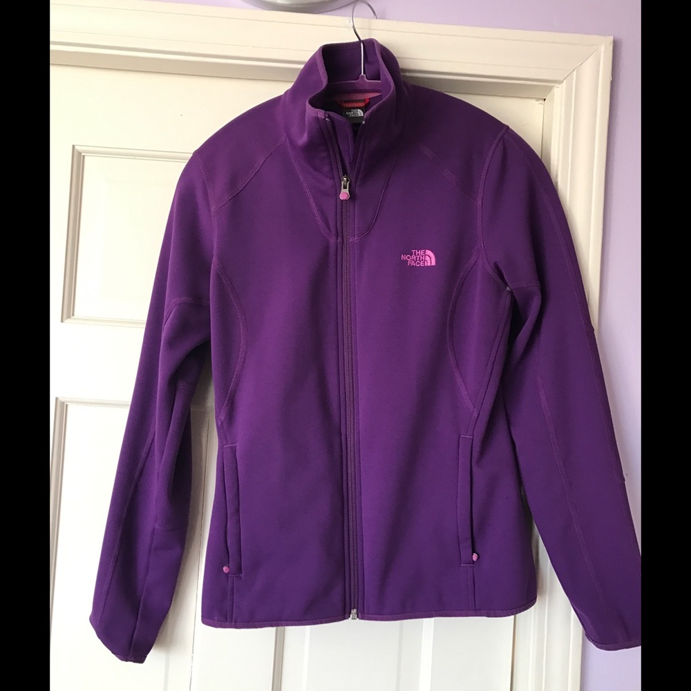 Purple North Face Sweater