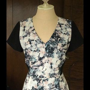 Club Monaco Floral Dress w/ pockets