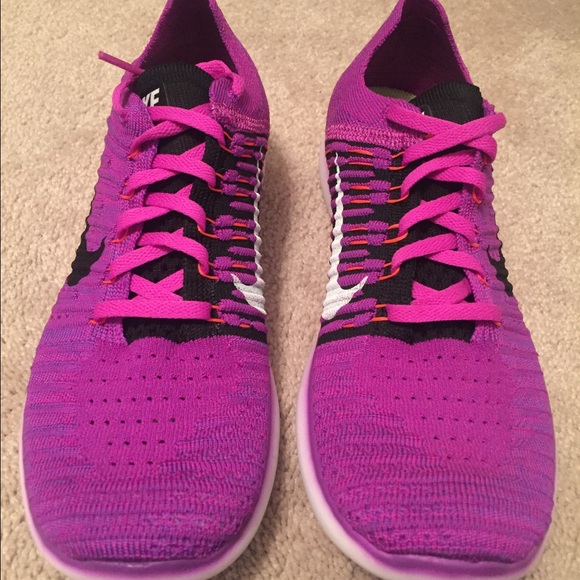 Nike Free RN electric purple/fuchsia Size 9 - Picture 2 of 4