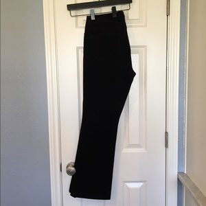 Black Talbots Corduroy Pants Sz 8
