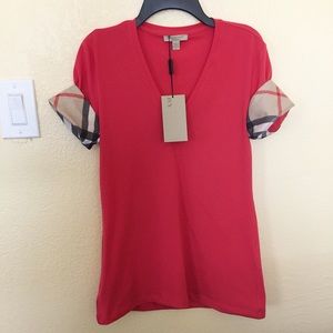 Authentic Burberry Brit Vneck Top