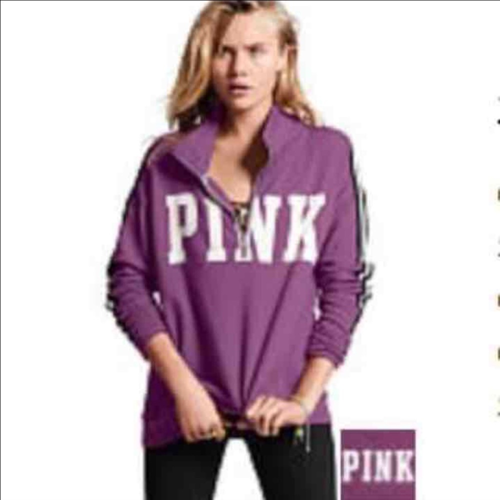 PINK quarter zip