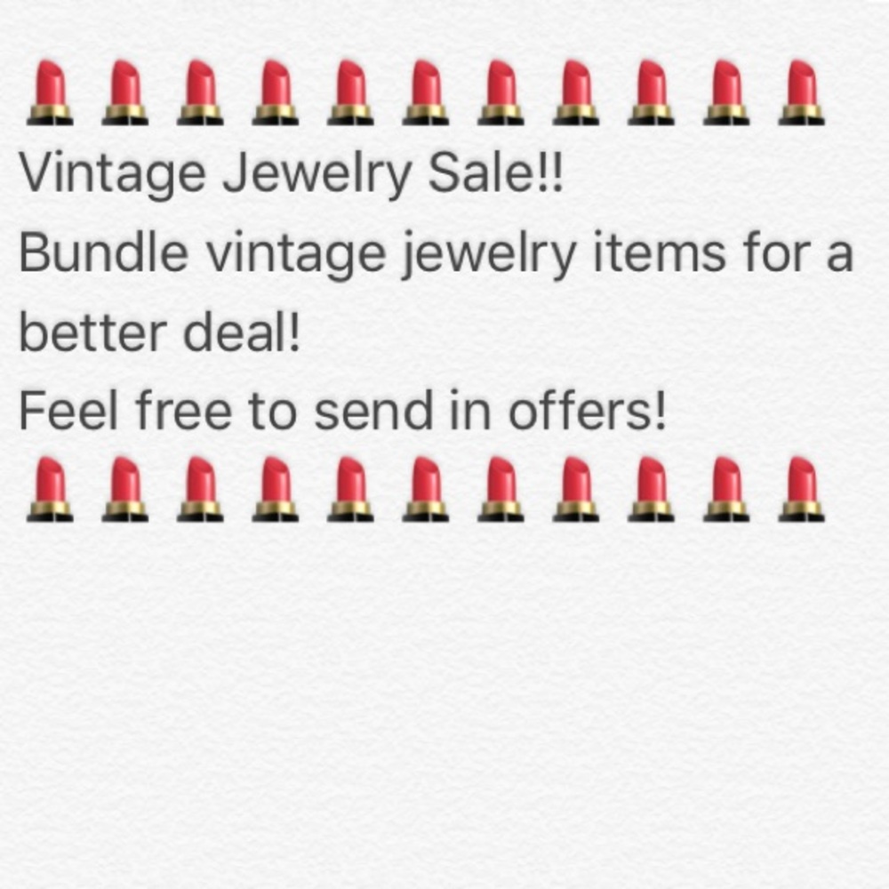 Vintage Jewelry Sale!