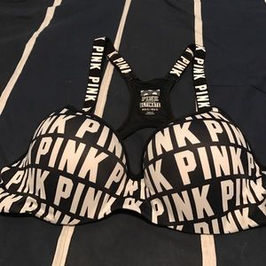 PINK Ultimate push up sport bra