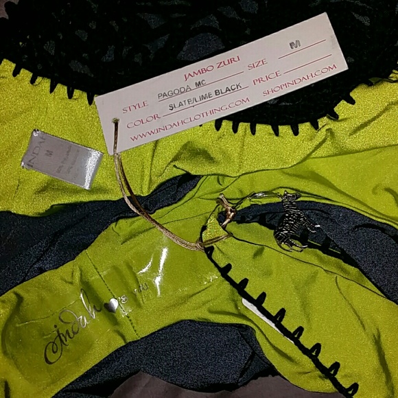 New indah pagoda crochet onepiece slate lime black - Picture 4 of 4