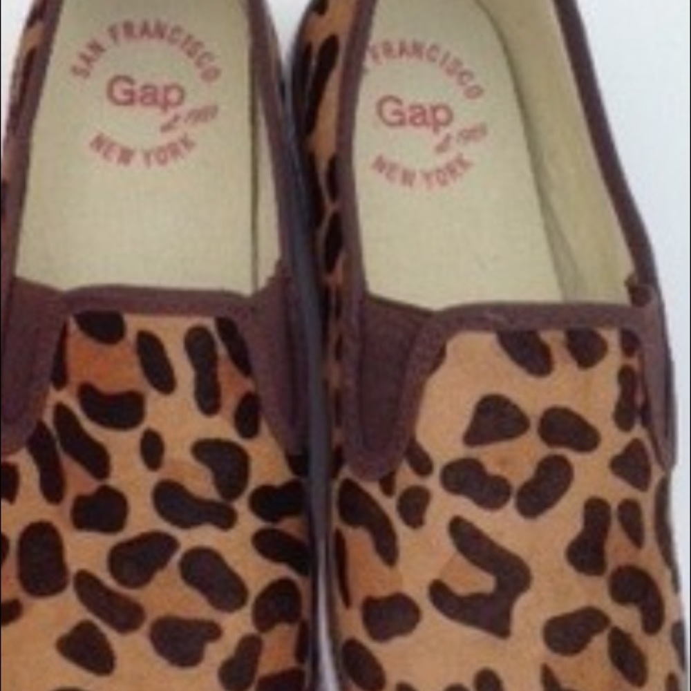 Not for sale! In search of Gap Leopard slip ons 7