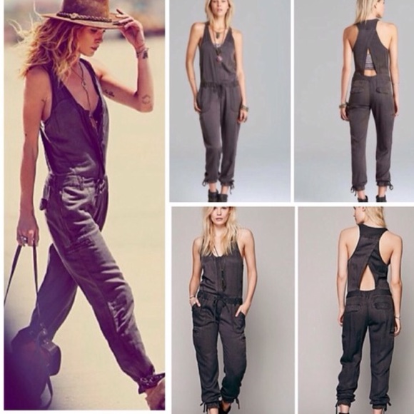 Free People Dresses & Skirts - Free people utilitarian jumper