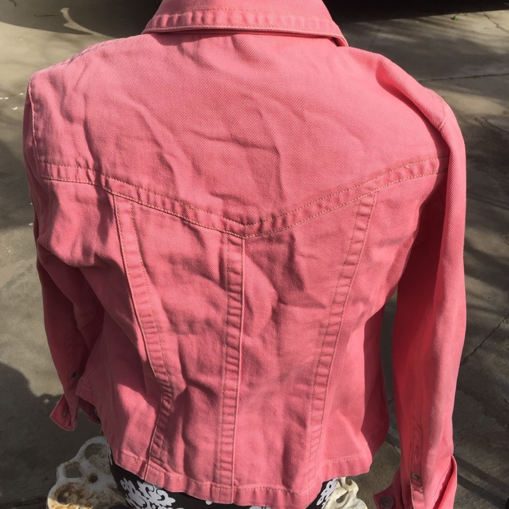 Cabi Jacket Size Medium Peach Color - image 2