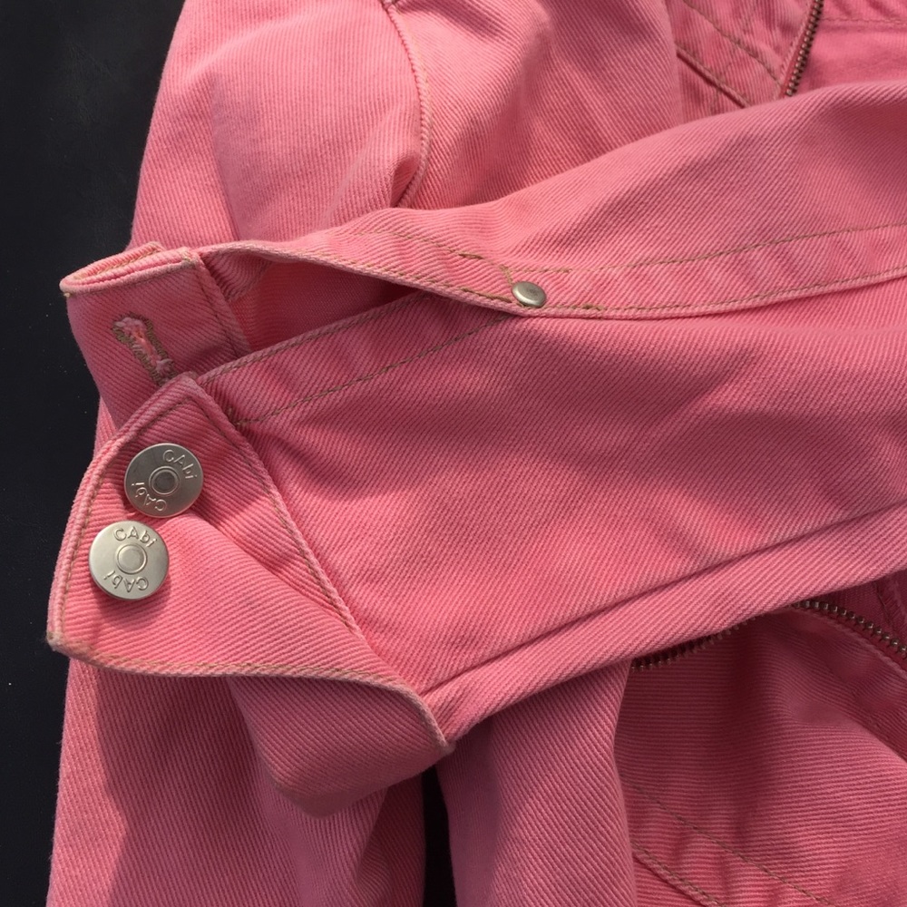 Cabi Jacket Size Medium Peach Color - image 4