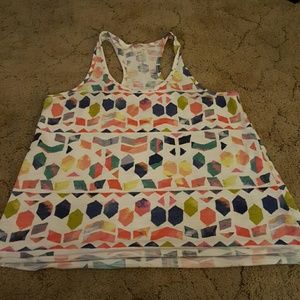 Mossimo xl racer back tank top