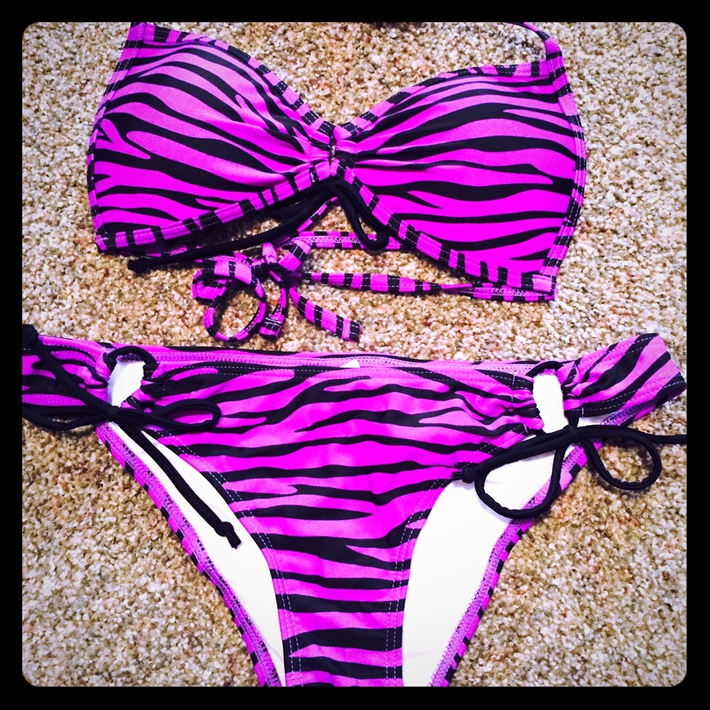 Zebra Stripe Bikini