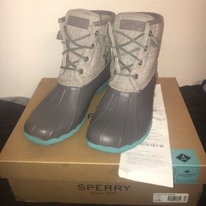 NWT Sperry Saltwater Duck Boots