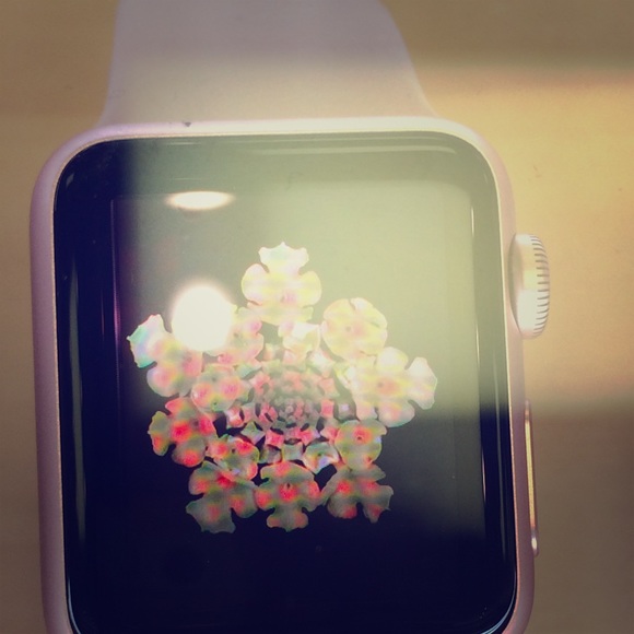 Rose gold Apple Watch