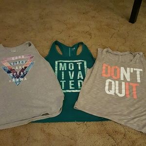 3 workout tank bundle