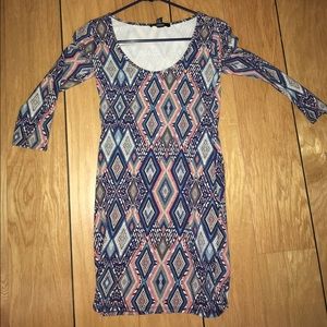 Aztec Bodycon Dress