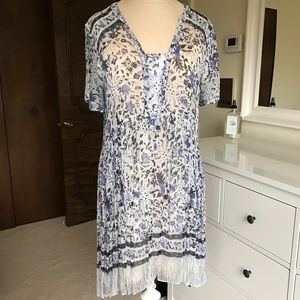 Anthropologie floral dress