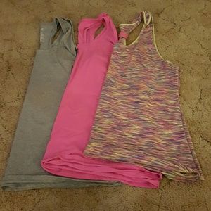 3 XXL racer back workout tanks