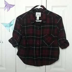 Cropped Flannel