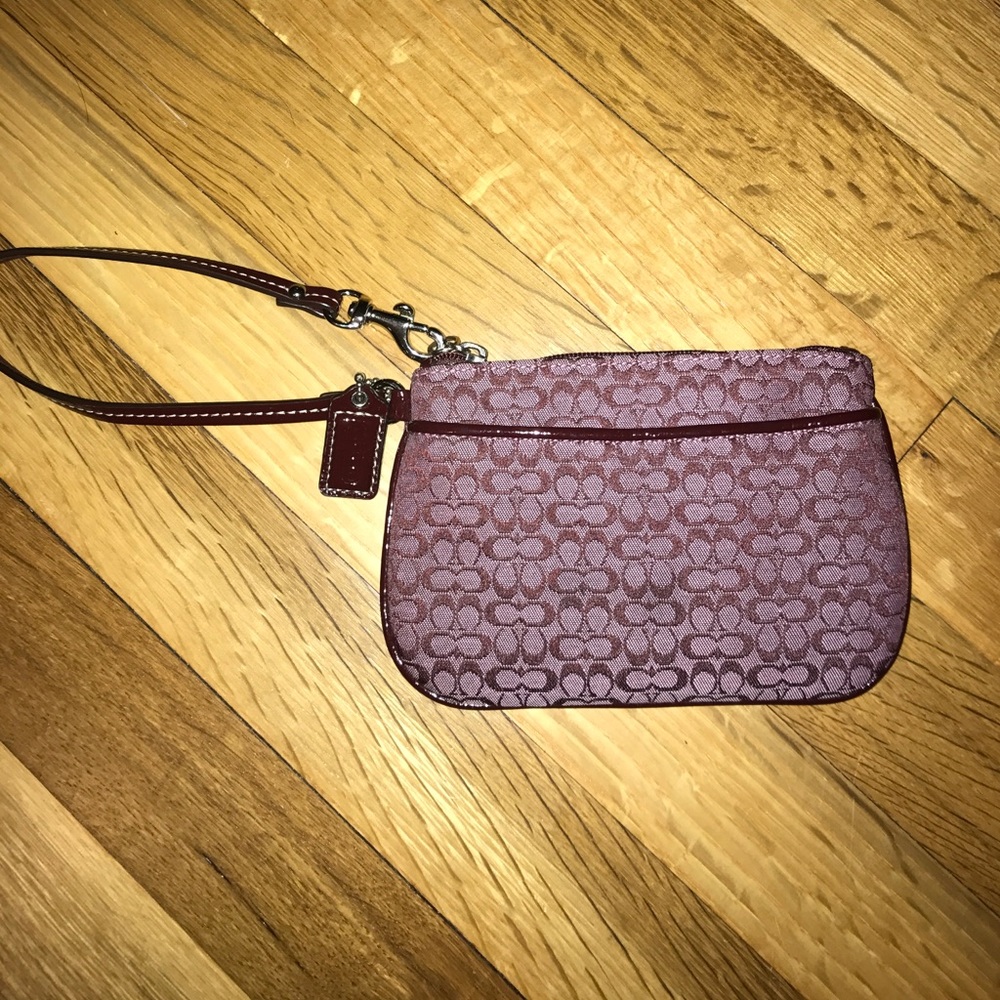Coach wristlet