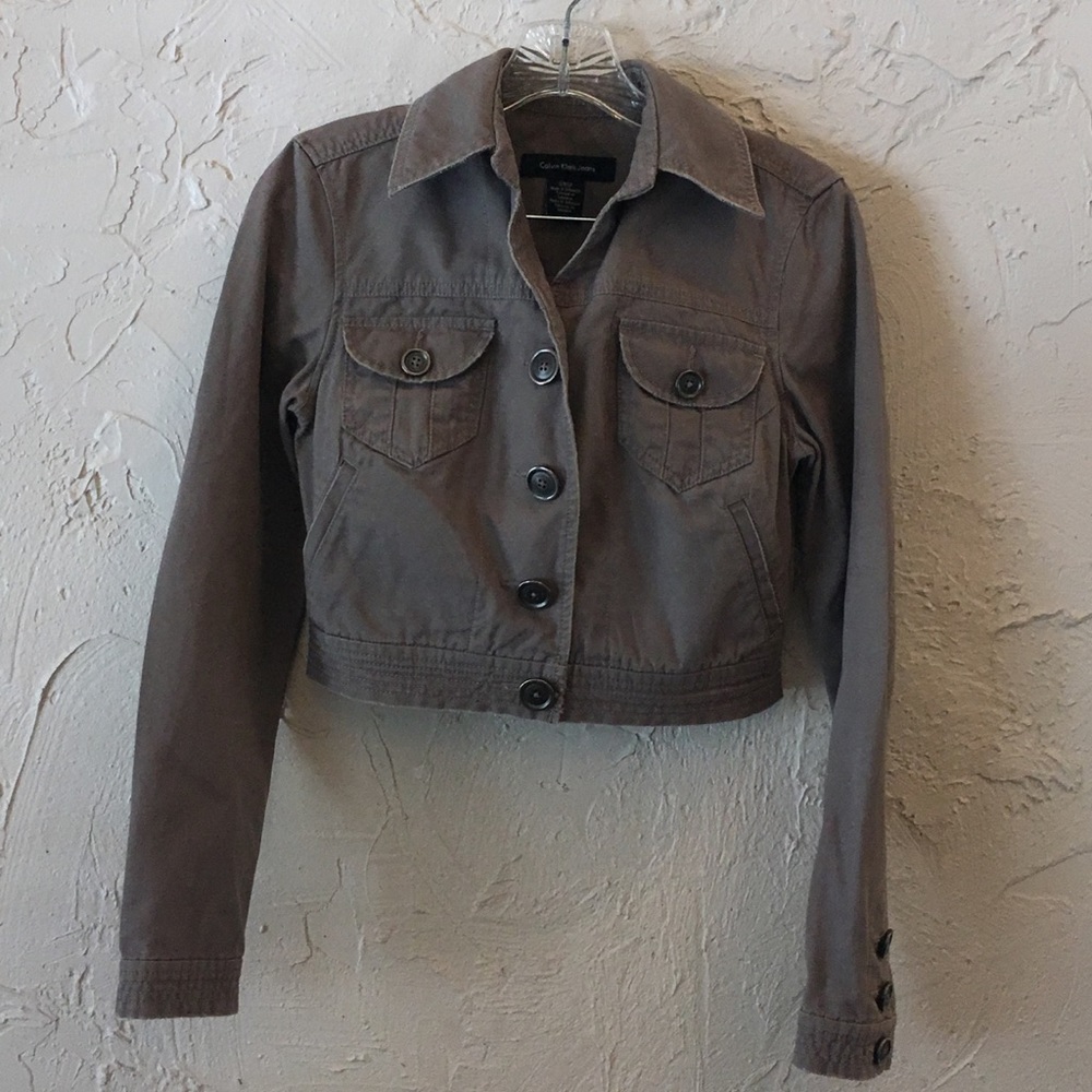 Calvin Klein Jeans Crop Jacket