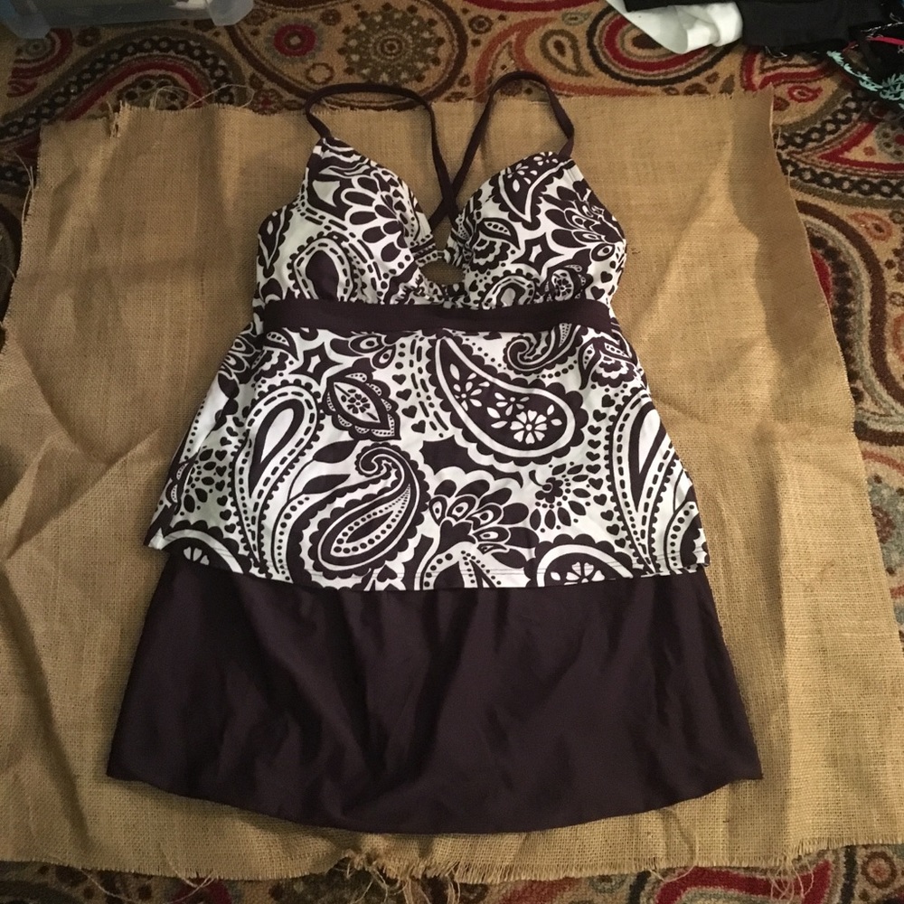 Merona Small Tankini with Skirted bottom