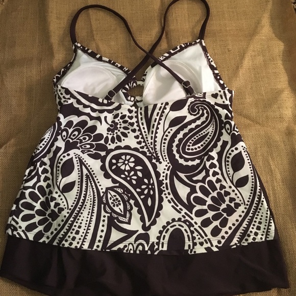 Merona Small Tankini with Skirted bottom - Picture 2 of 2