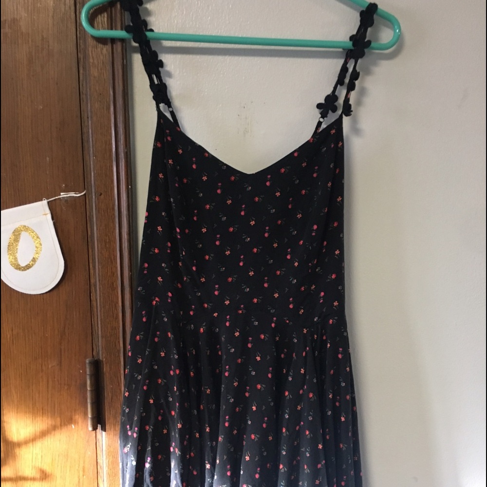 Urban Outfitters Floral Strap Minidress
