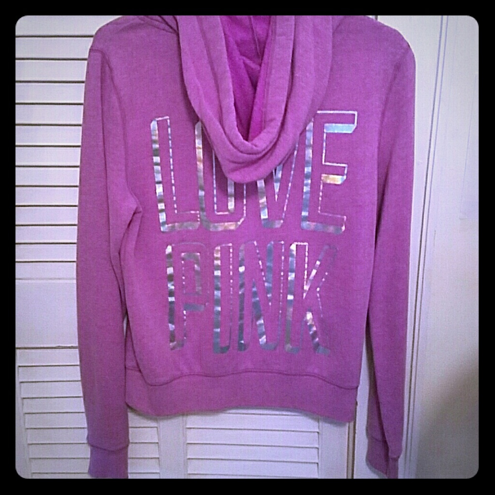 NWOT VS Pink holographic bling