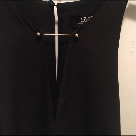 Lulu's black swing dress - Picture 3 of 4