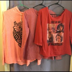 Long sleeve top bundle