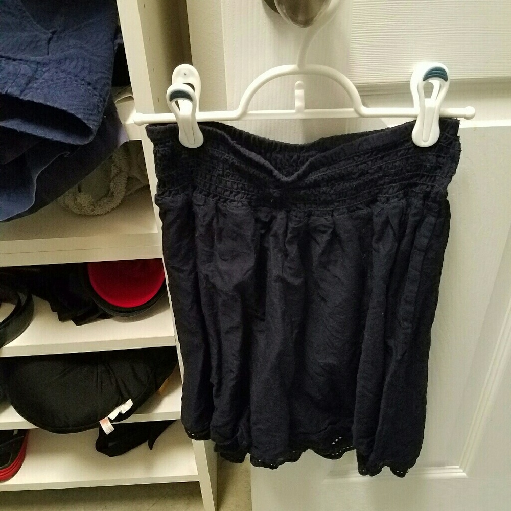 Seraphine navy skirt
