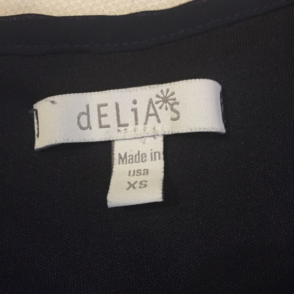 Delia's navy dress - Picture 4 of 4