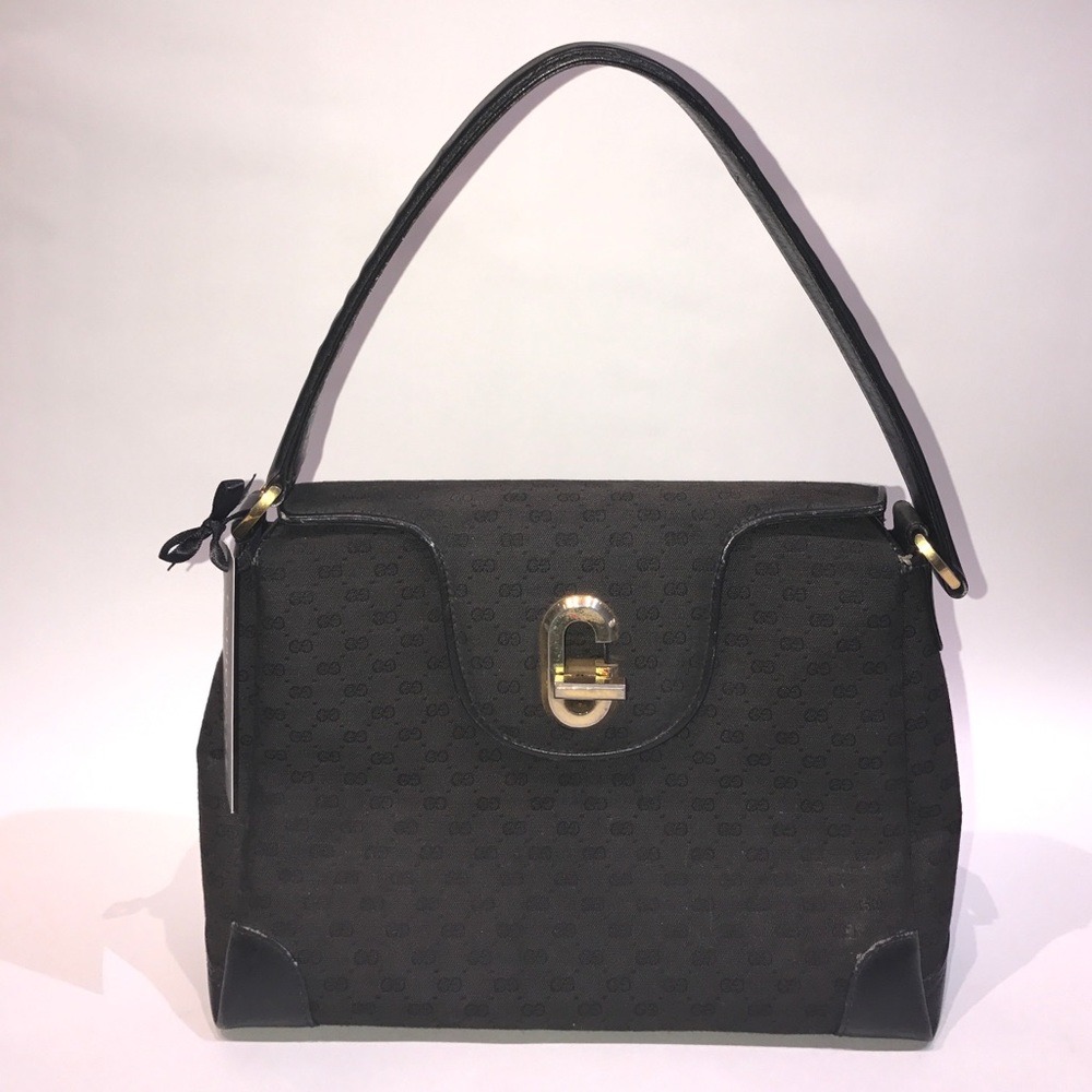 Black handbag