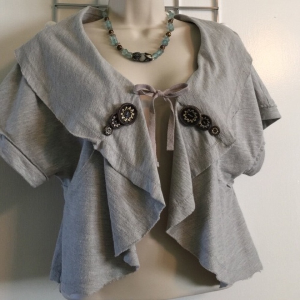 Cropped bolero jacket