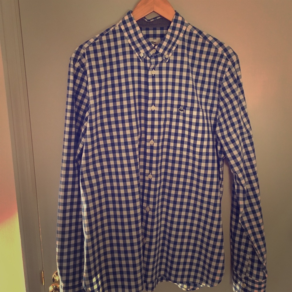 Men's Lacoste Button down Oxford
