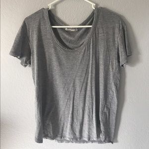Zara Basic Scoop Neck Tee Zara Basic Scoop Neck Tee