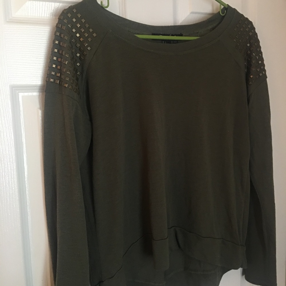 Green sweater