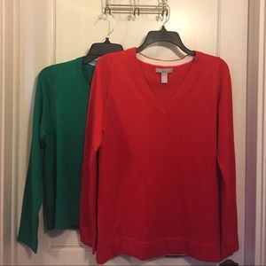 2 for 1; brand new sweaters