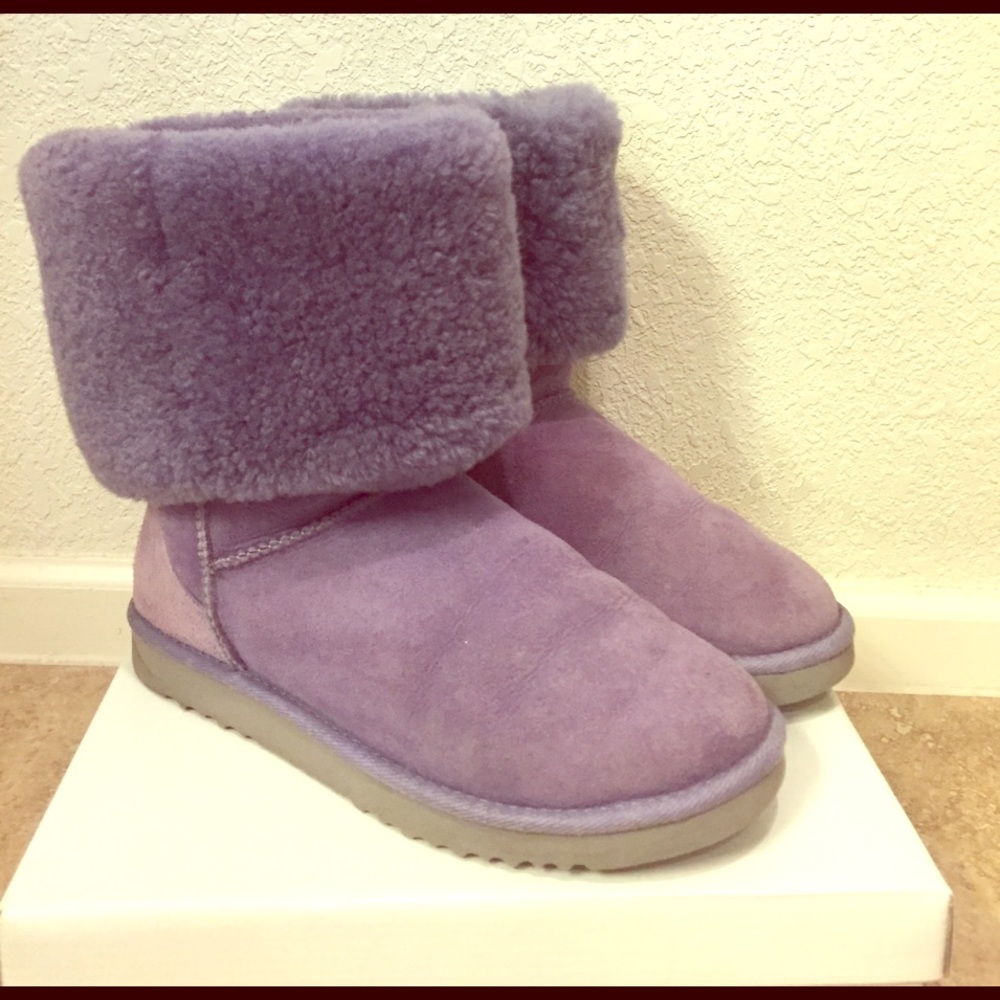 Tall Purple Uggs