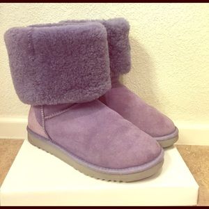 Tall Purple Uggs