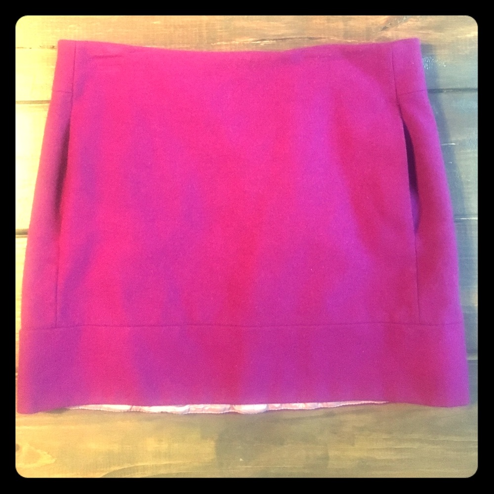 JCrew wool mini skirt. Perfect condition.