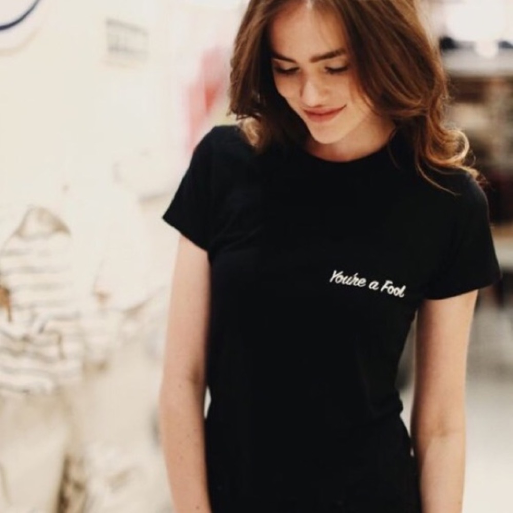 RARE brandy melville misprint shirt