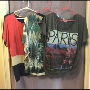 Bundle of 3 tops
