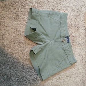 American Eagle Outfitters Green Khaki Shorts