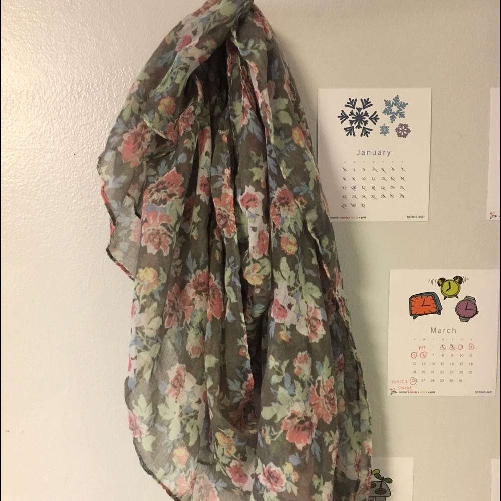 Floral Scarf